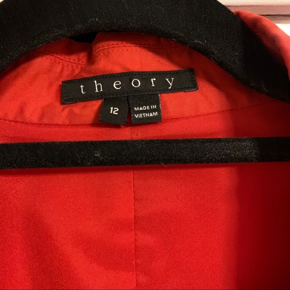 Red Theory Blazer - Picture 2 of 6
